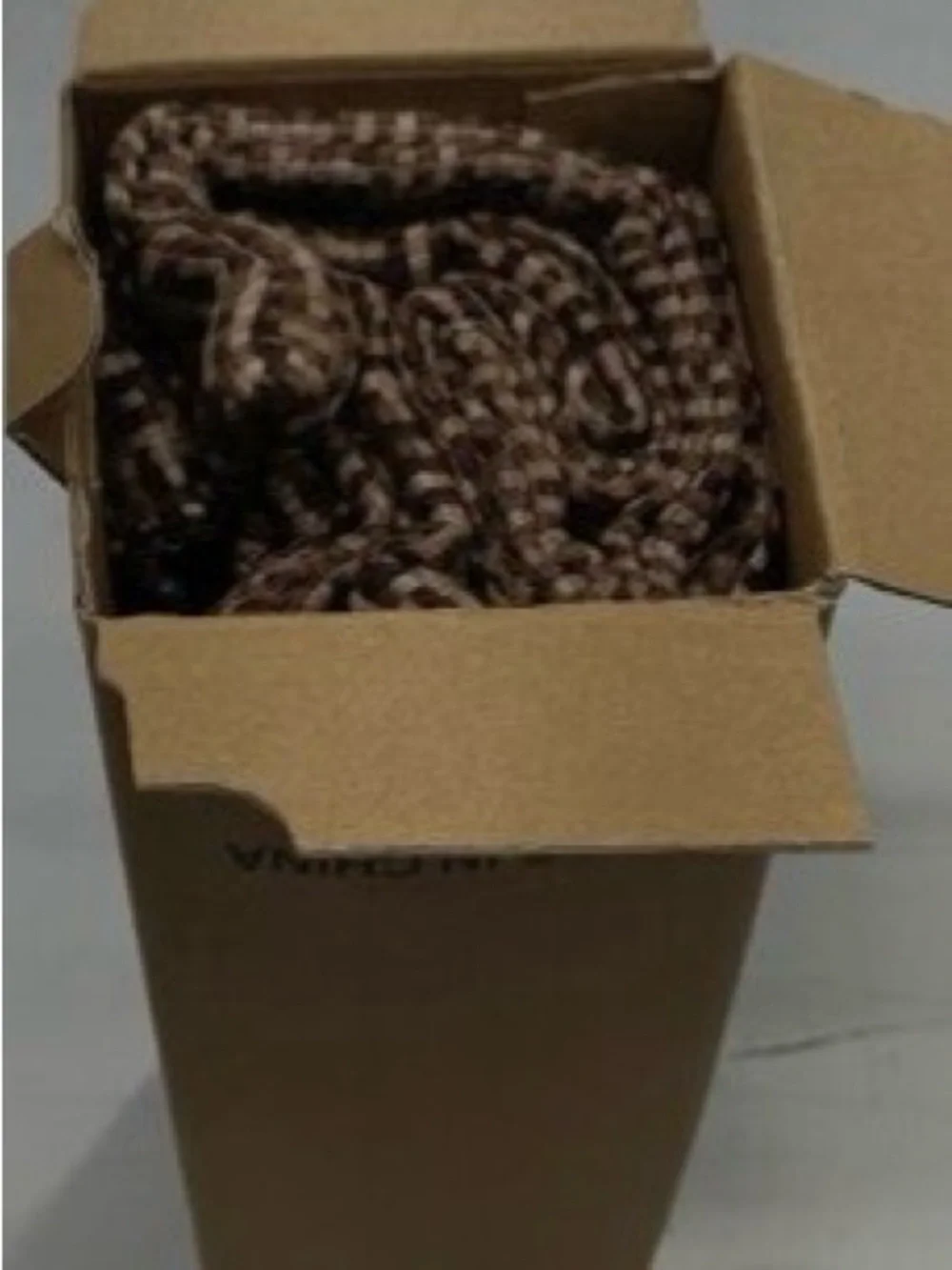 Brown Woven Throw Pillow Cover - Home Accents